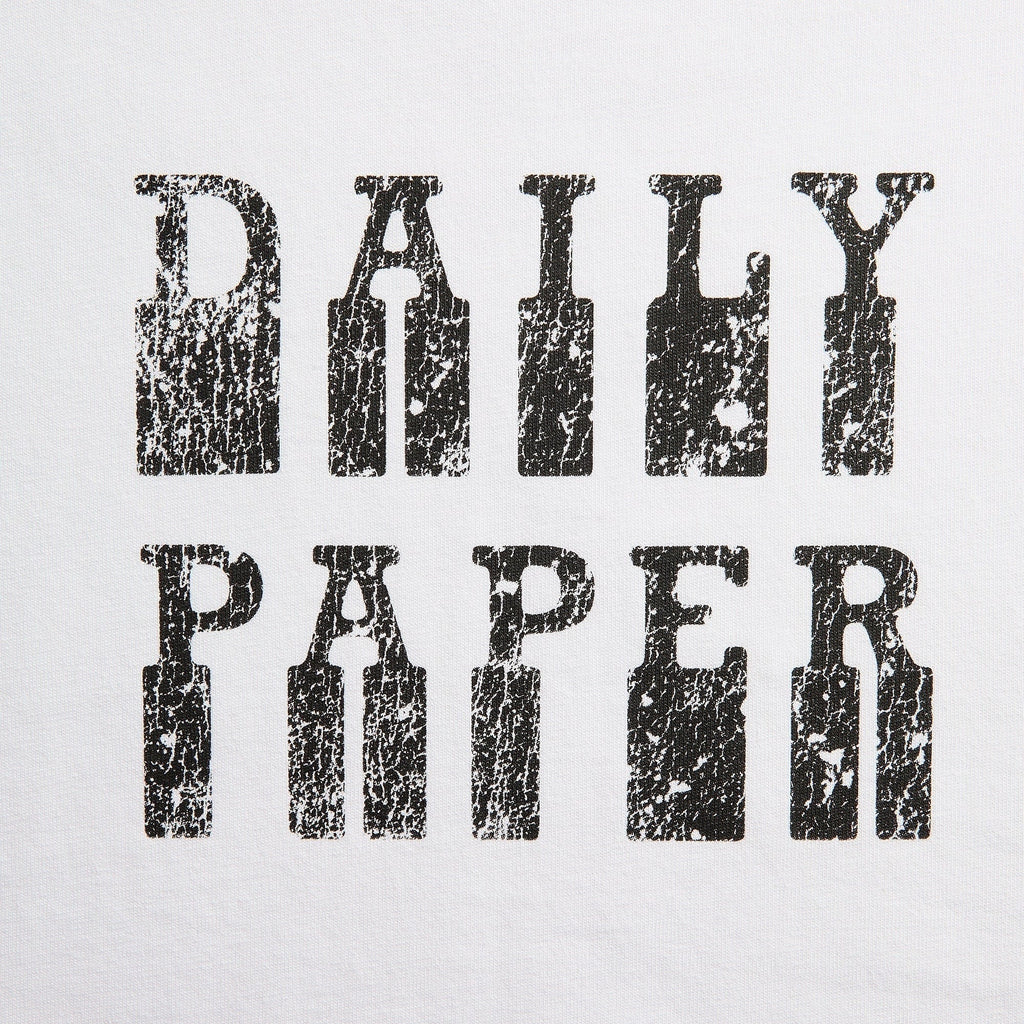 Daily Paper DP Blocked Short Sleeve Tee - White
