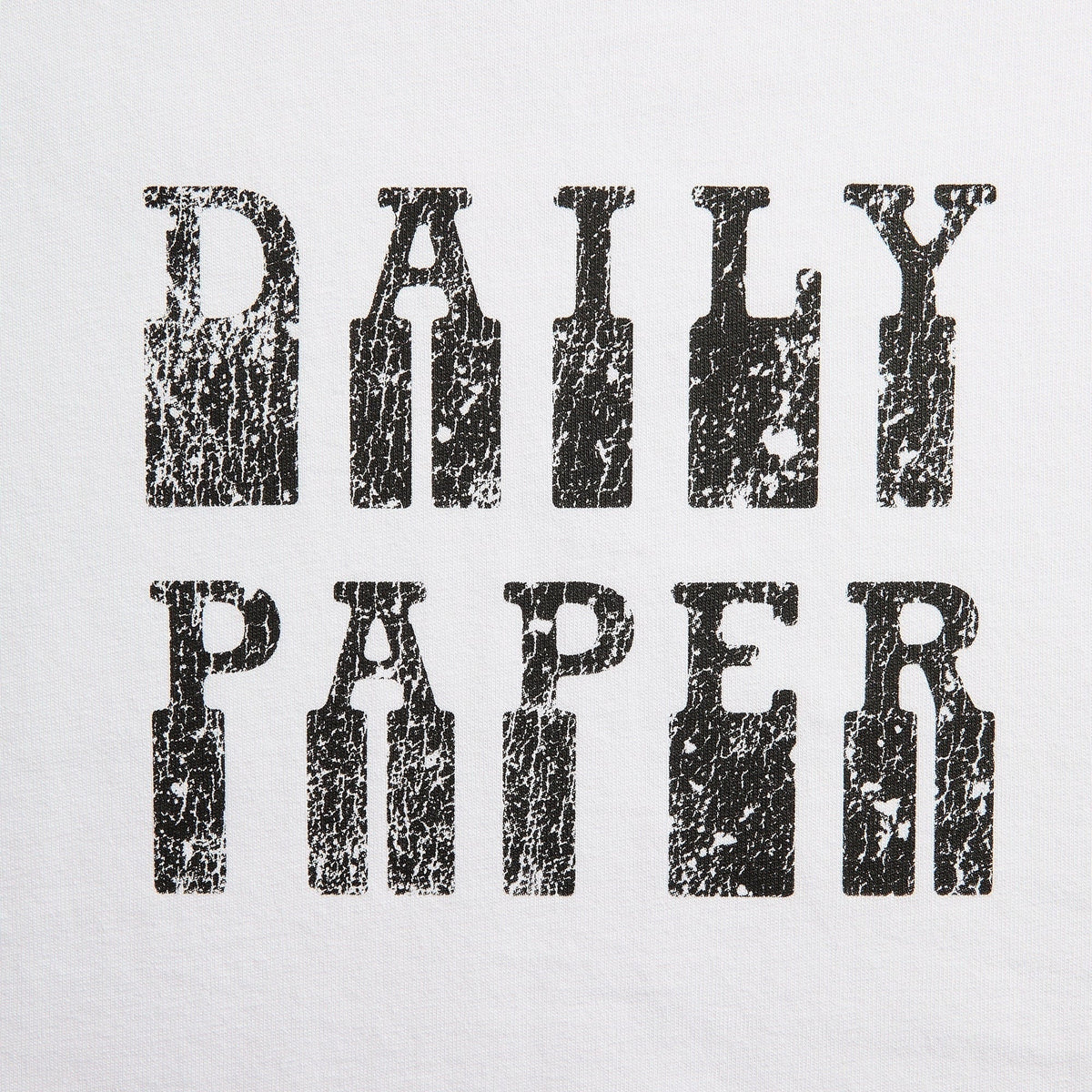 Daily Paper DP Blocked Short Sleeve Tee - White