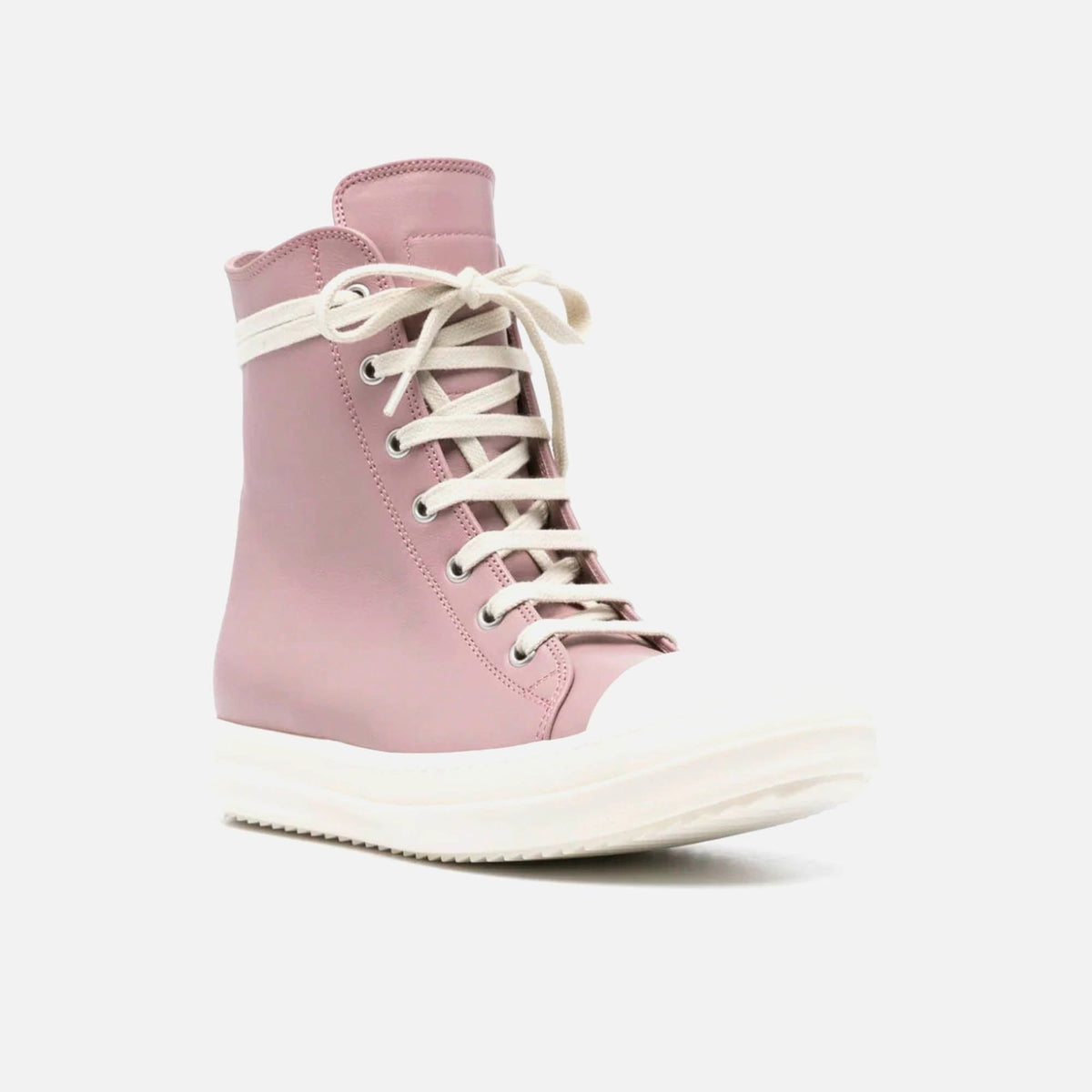 Rick Owens WMNS Sneaker High - Dusty Pink / Milk