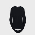 Alexander Wang Draped Asymmetric Mini Dress - Black