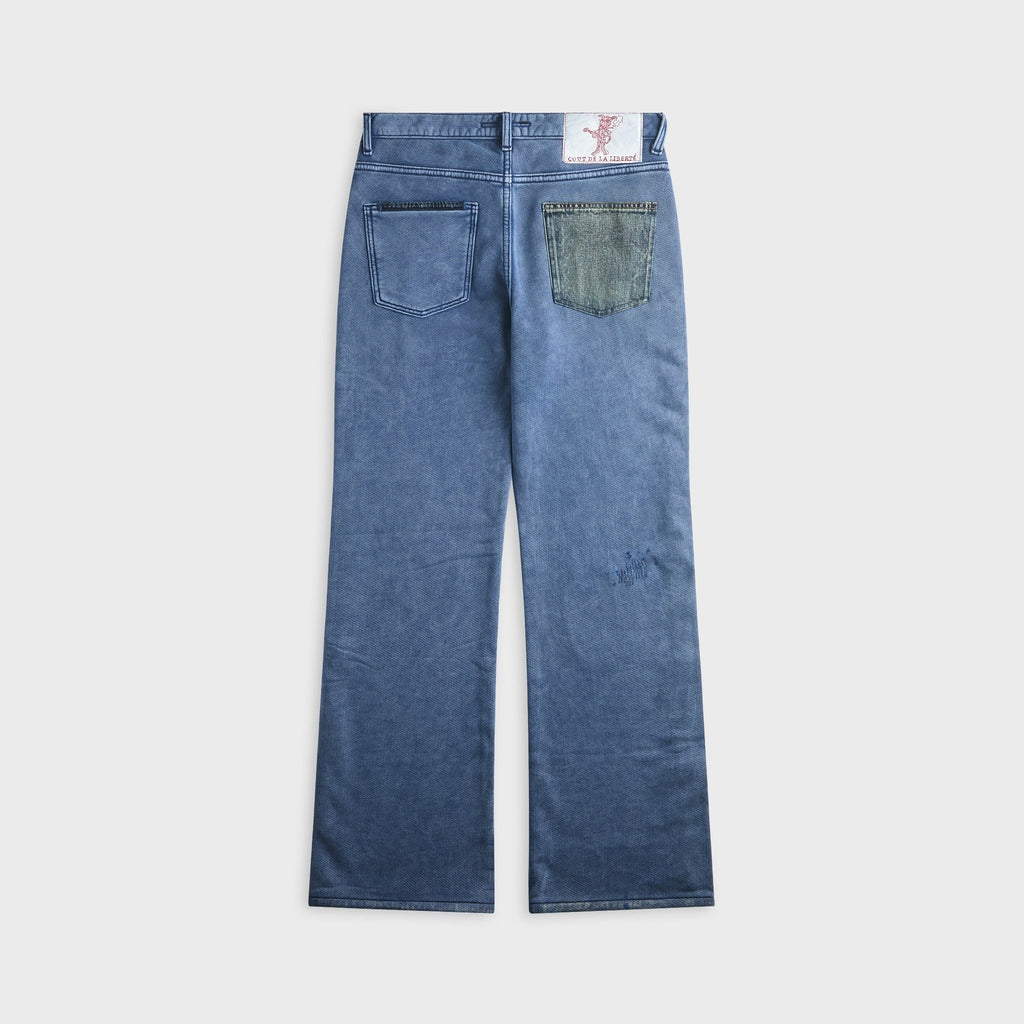 Coût De La Liberté Schanabel French Terry Jean - Indigo