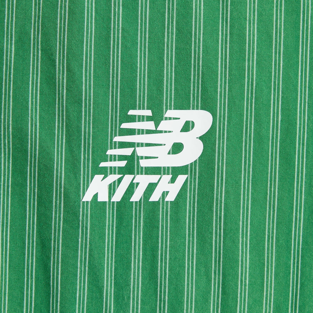 Kith & New Balance Poplin Mix Madison VI Jacket - Spring Juniper