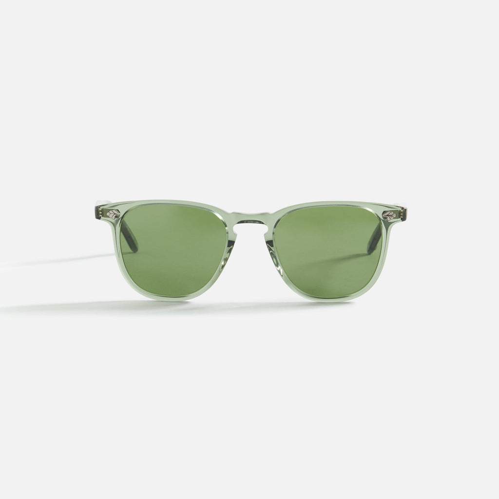 Garrett Leight Brooks II Sun - Juniper / Pure Green