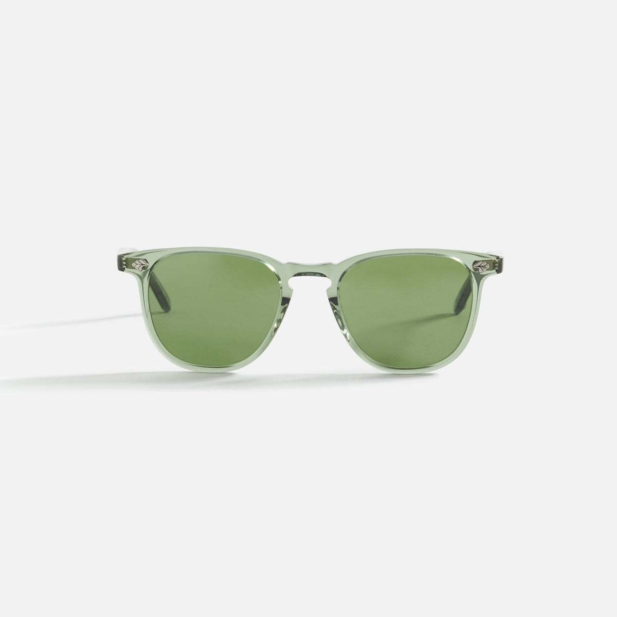 Garrett Leight Brooks II Sun - Juniper / Pure Green