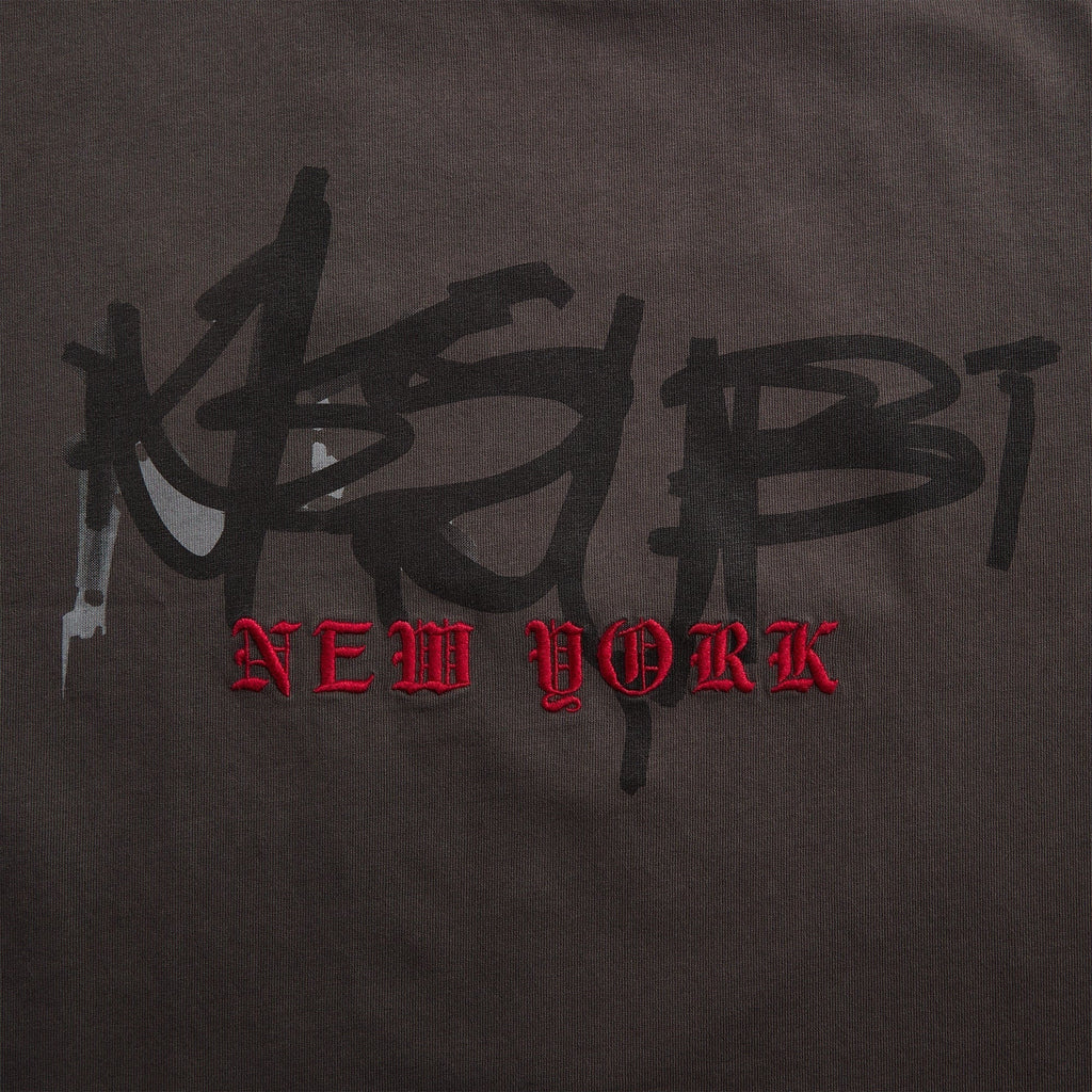 Ksubi Graff Ekcess Short Sleeve Tee - Old Black