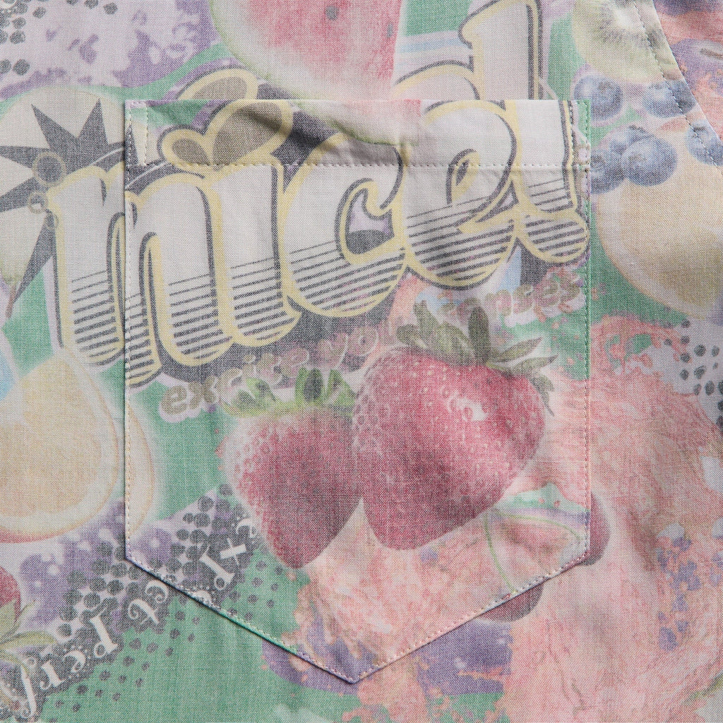 Martine Rose Boxy Short Sleeve Shirt - Multicolour Fruits