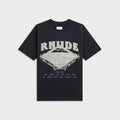Rhude Dakar Convoy Tee - Vintage Black / Silver