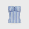 Asta Resort Cleo Top - Sea Mist / Sailor Blue Stripe