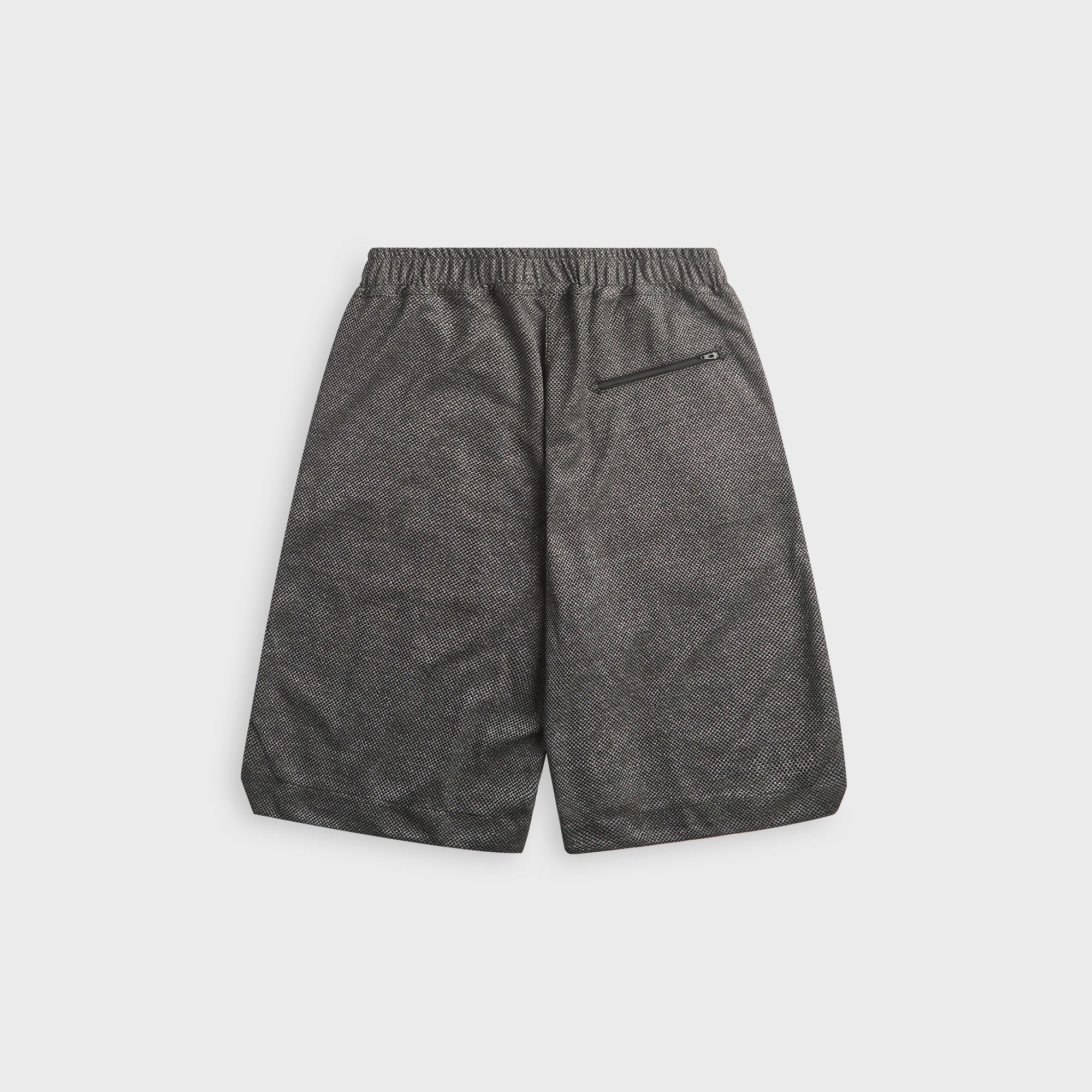Engineered Garments Lurex Knit Jersey BB Short - Black / Silver