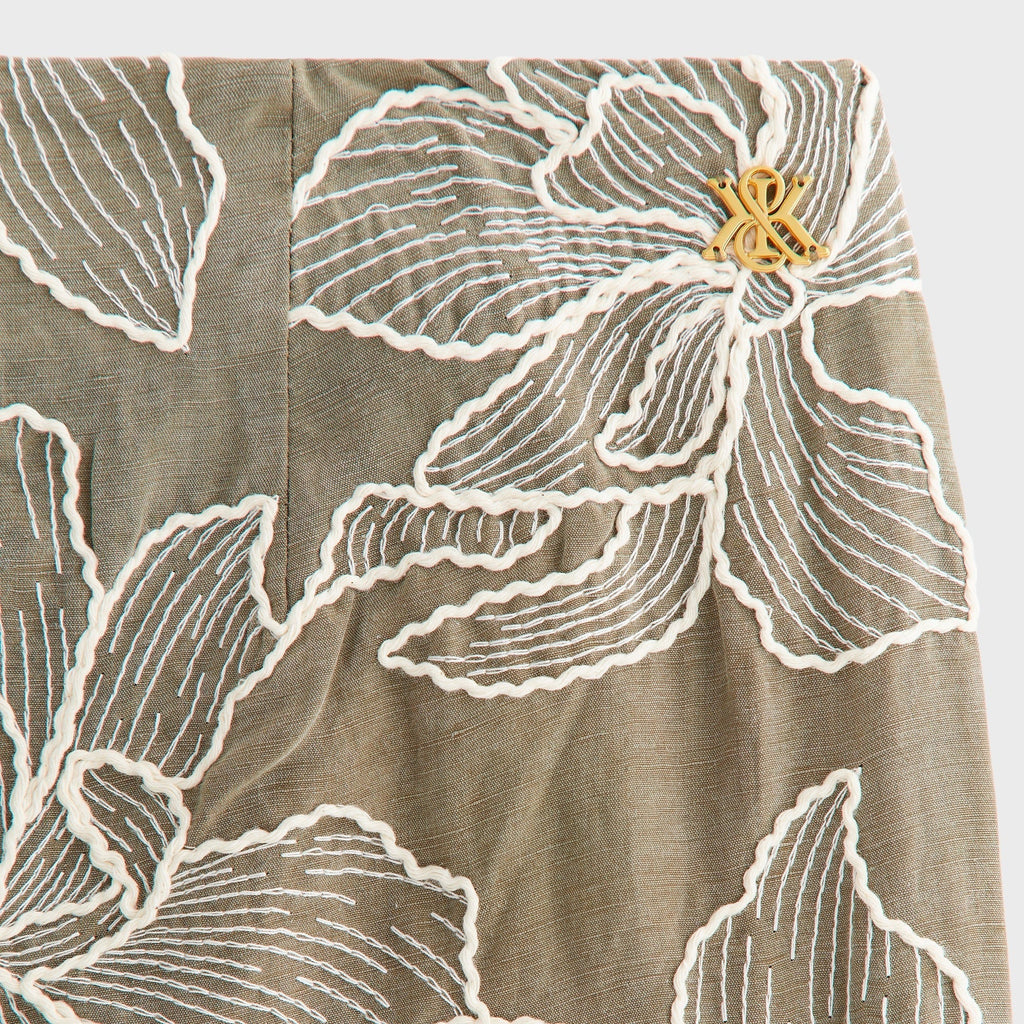 Kith Women Petra II Embroidered Pant - Dome
