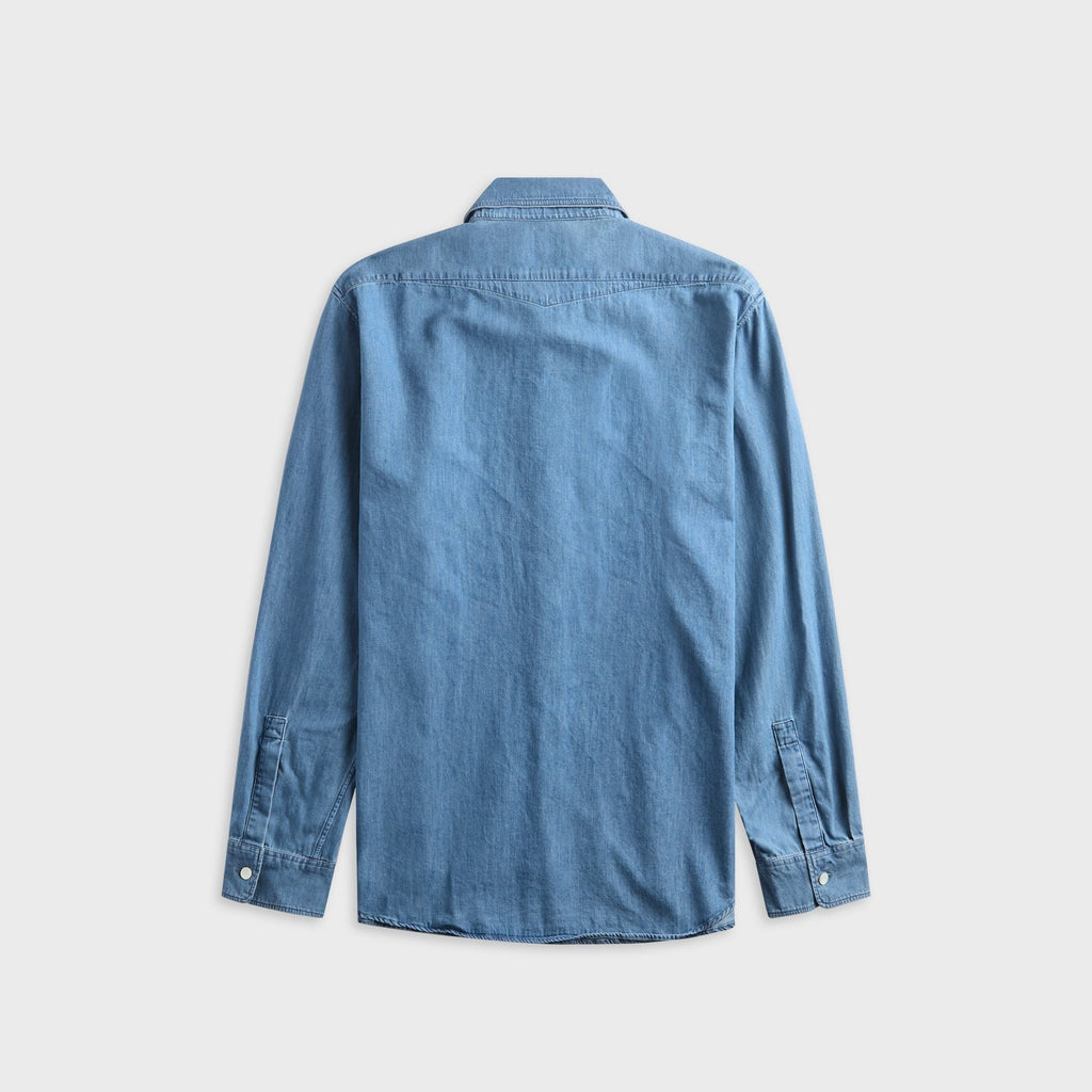 Jil Sander Cotton Chambray Shirt - Magnet