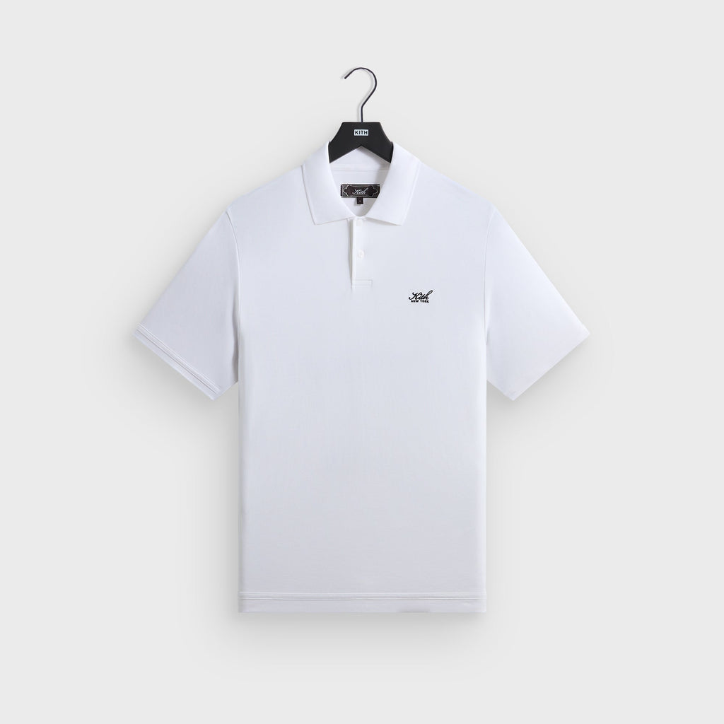 Kith Pique Ainslie Polo - White