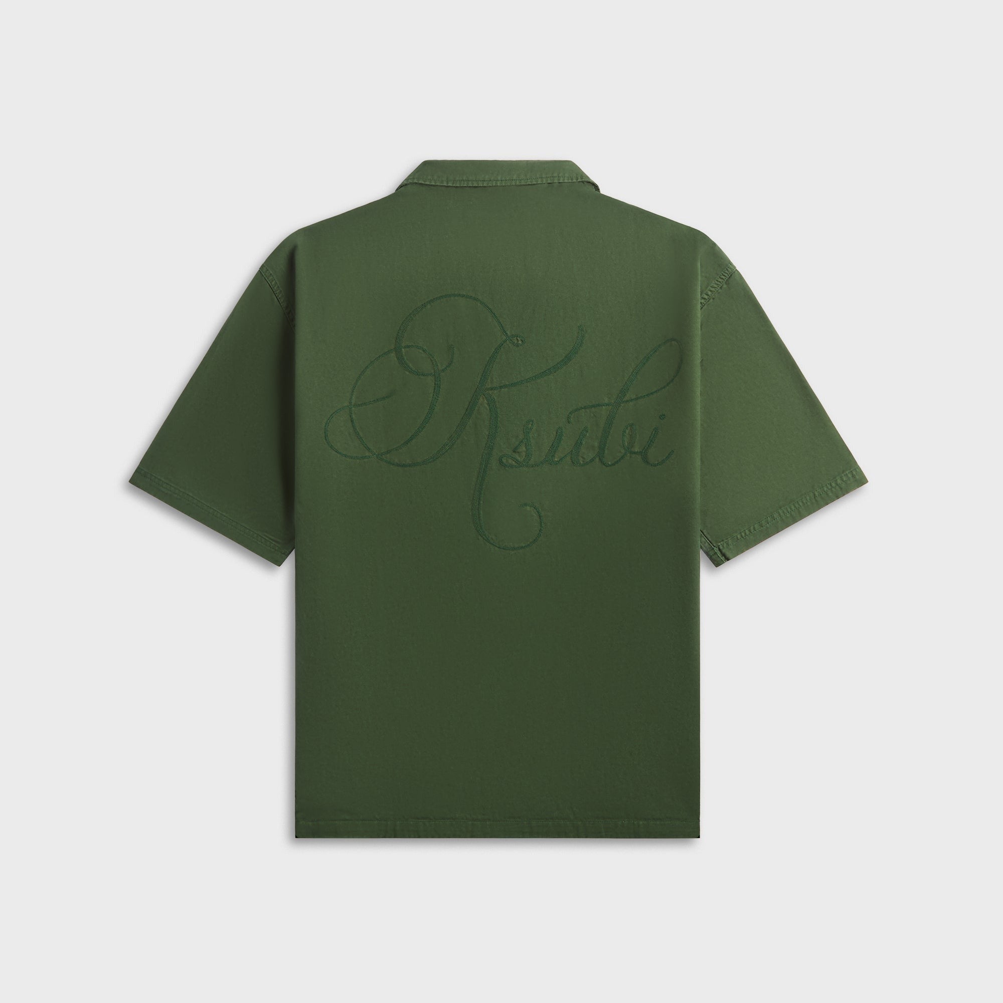 Ksubi Kursed Diner Short Sleeve Shirt - Hash Green