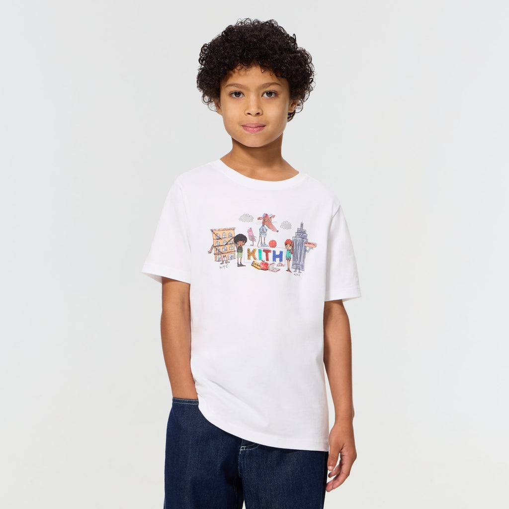Kith Kids for Matthew Langille Graphic Tee - White - PH