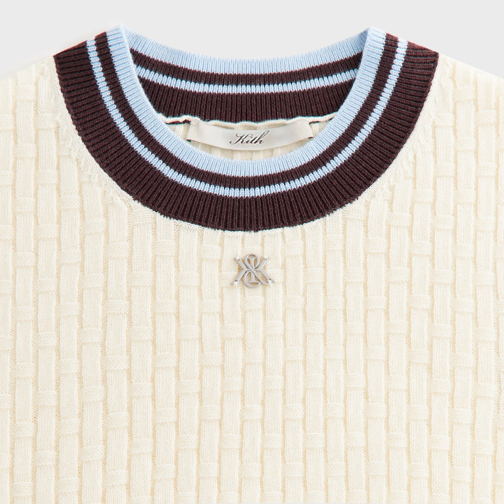 Kith Women Harter Basketweave Sweater Vest - Nano