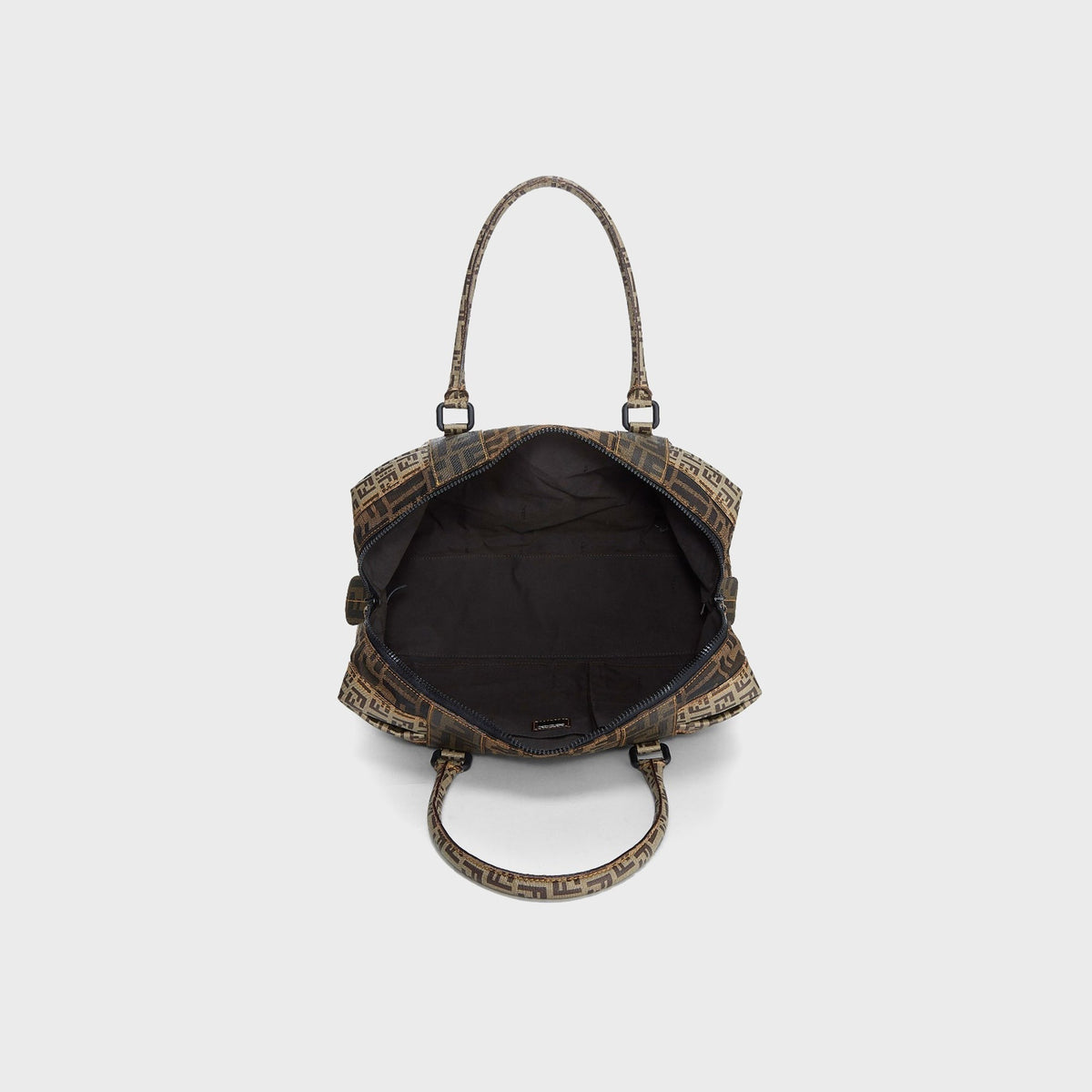 WGACA Fendi B Mix Boston Large - Brown
