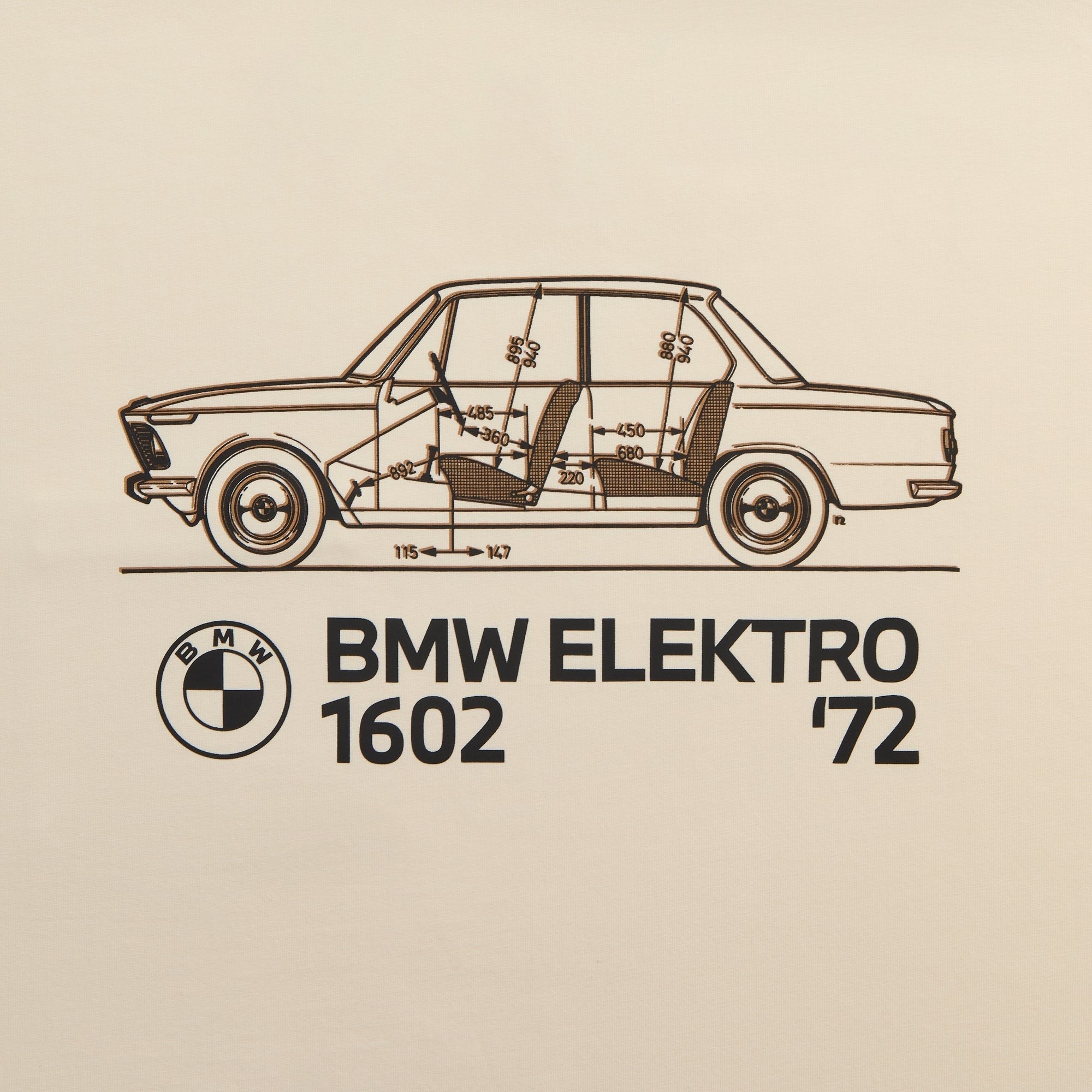 Kith for BMW 1602 Schematic Pocket Tee - Sandrift