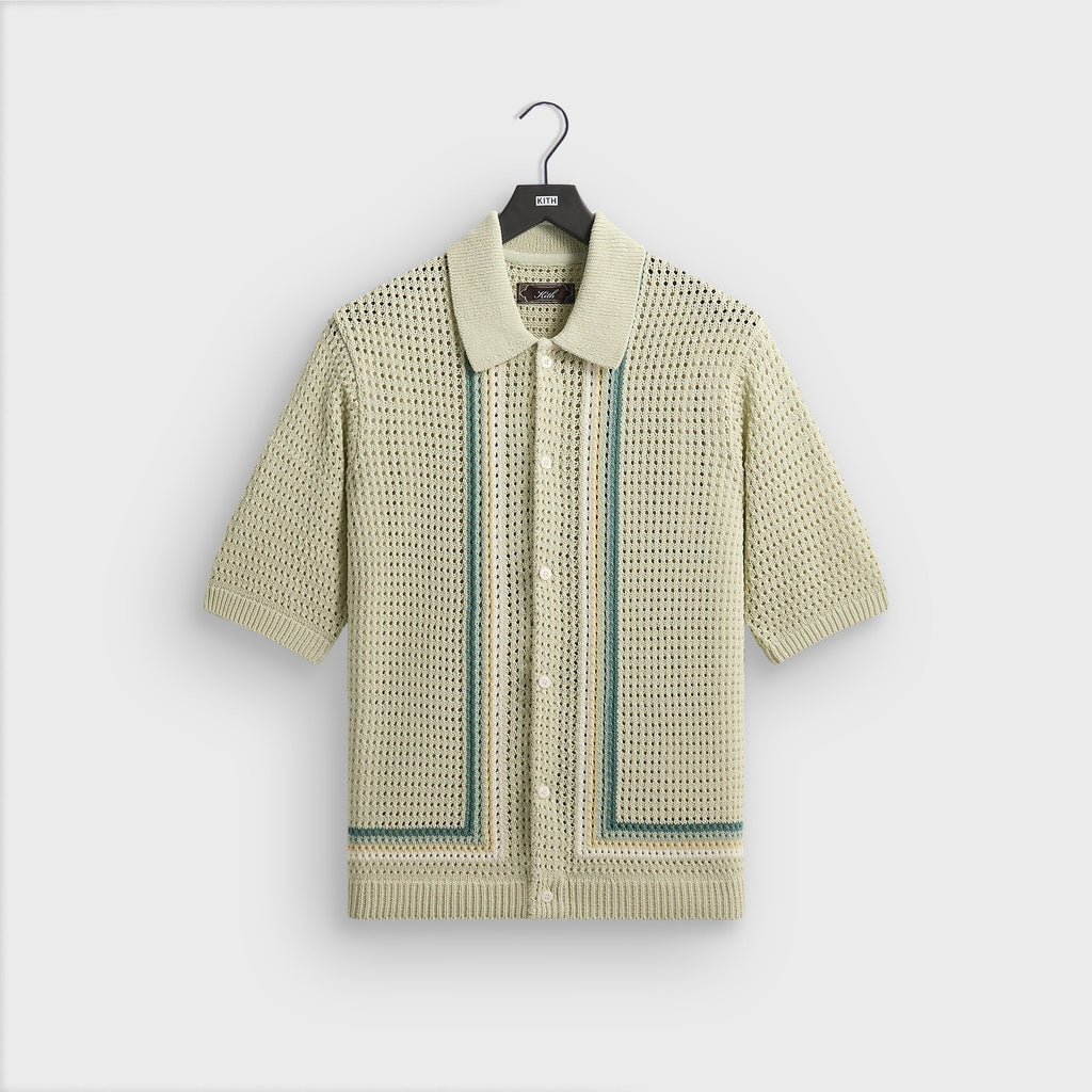 Kith Thompson Crochet Buttondown - Fresh