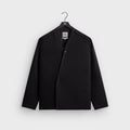 &Kin Long Sleeve Linen Viscose Twill Mathis Shirt - Black