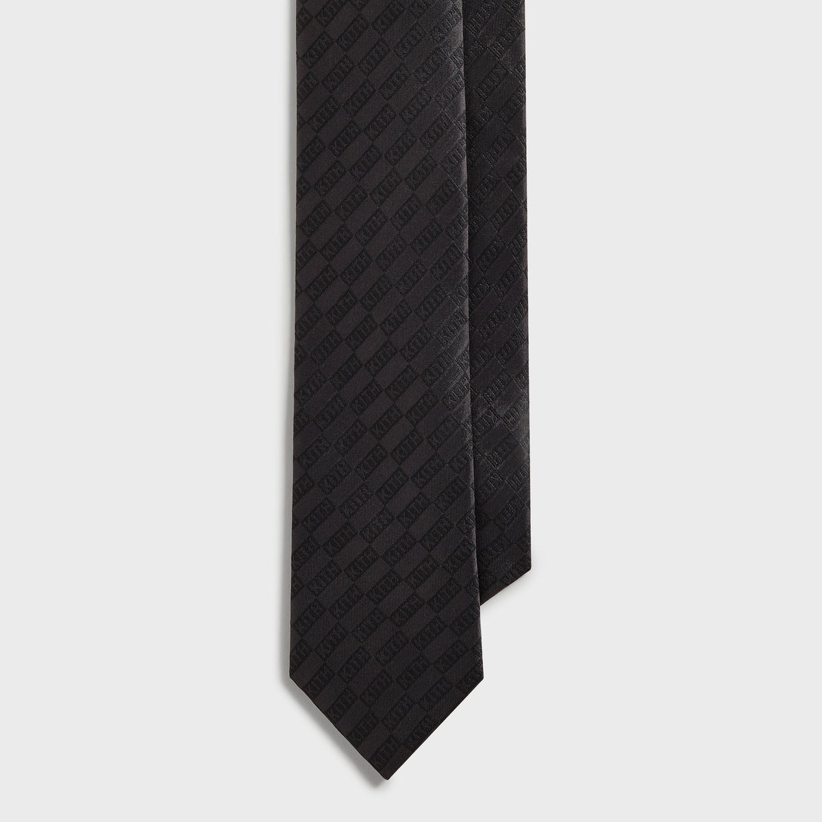 Kith Jacquard Classic Logo Tie - Black