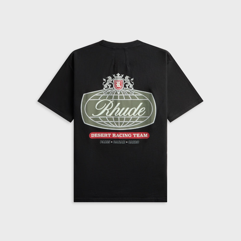 Rhude Desert Crest Tee - Vintage Black / Silver