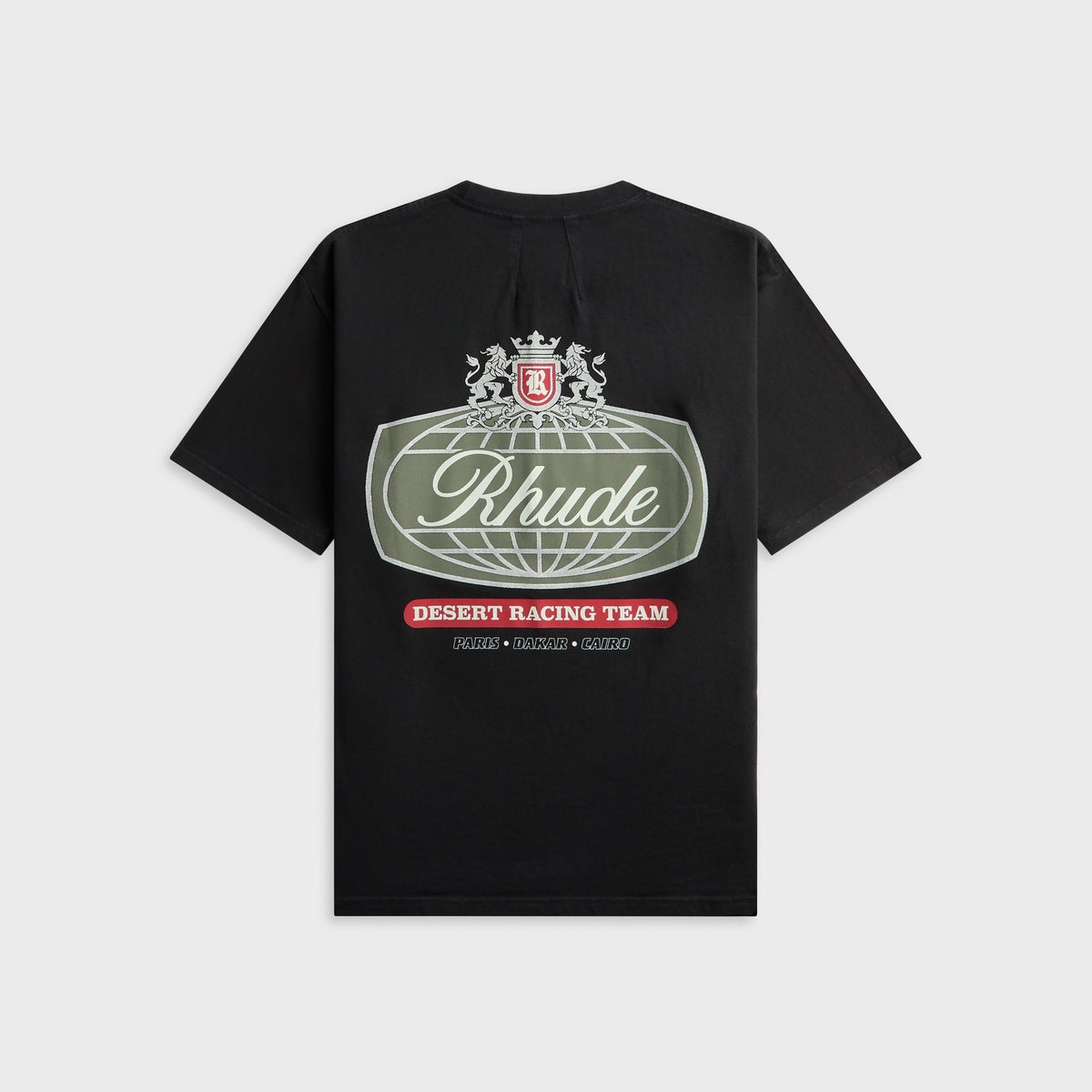 Rhude Desert Crest Tee - Vintage Black / Silver