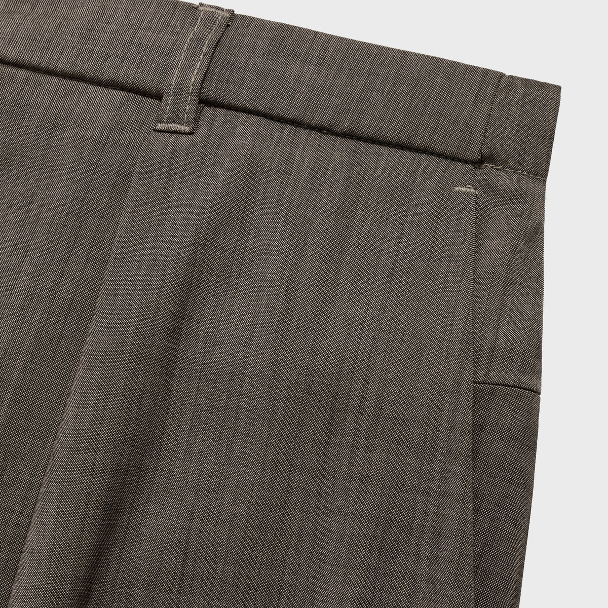 &Kin Tropical Wool Idris Pant - Permanent