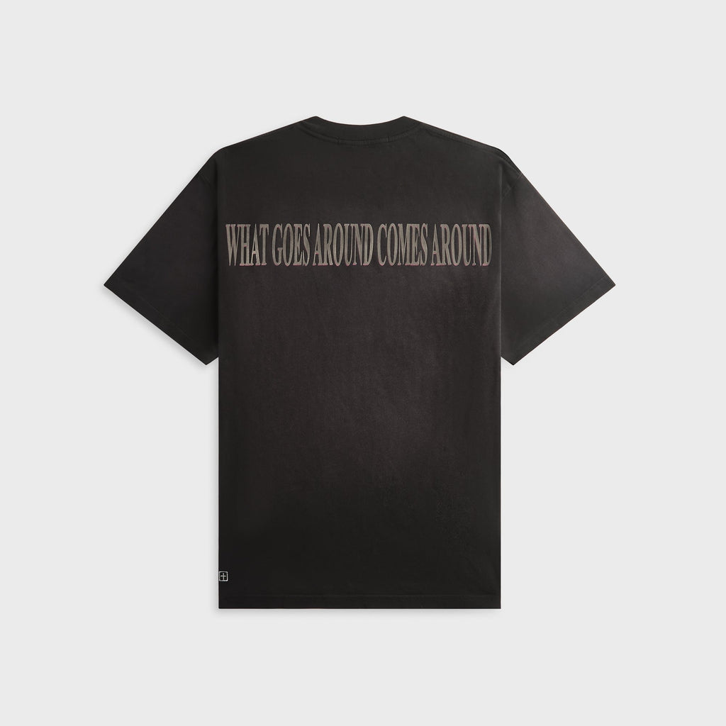 Ksubi H.W.R Sid Tee - Sunbleach Black