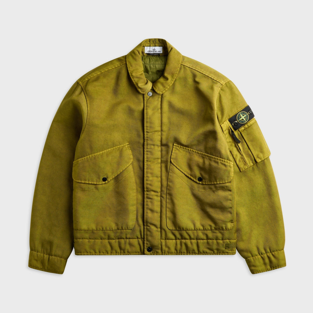 Stone Island All-Weather Cotton Canvas_S.I. Field Jacket - Cactus