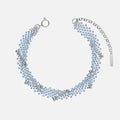 Justine Clenquet Blue Choker - Denim Blue
