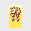 The Attico Graphity Tee - Yellow / Multi