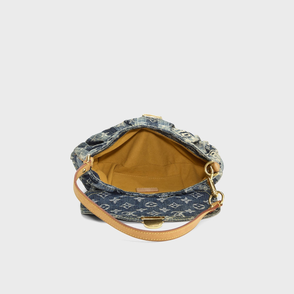 WGACA Louis Vuitton Mini Pleaty Raye Bag - Denim