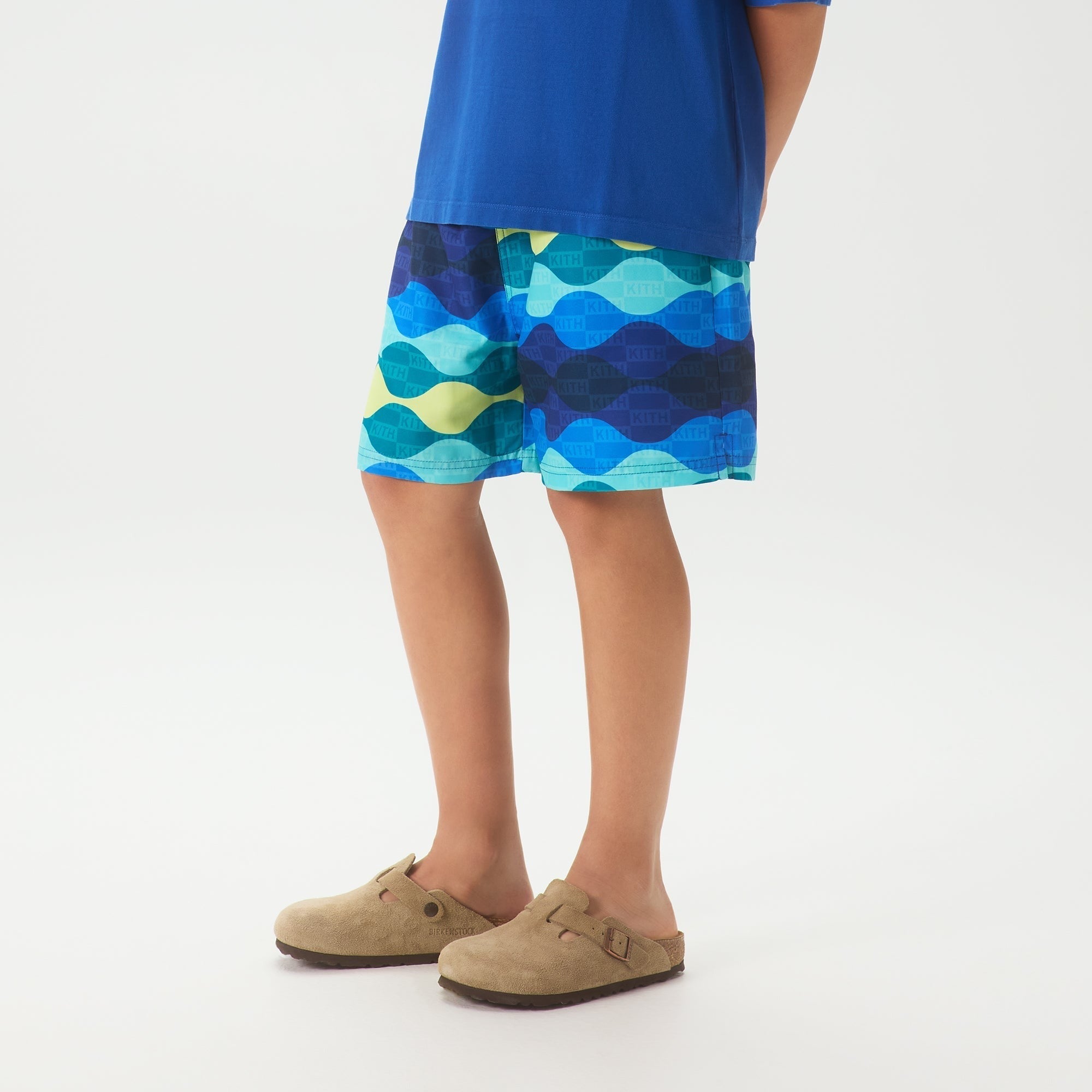 Kith Kids Printed Kai Swim Trunk - Layer