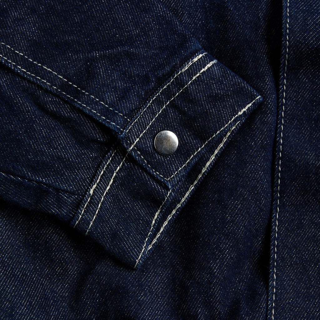 Peachy Den Joan Bomber Jacket - Indigo Rinse