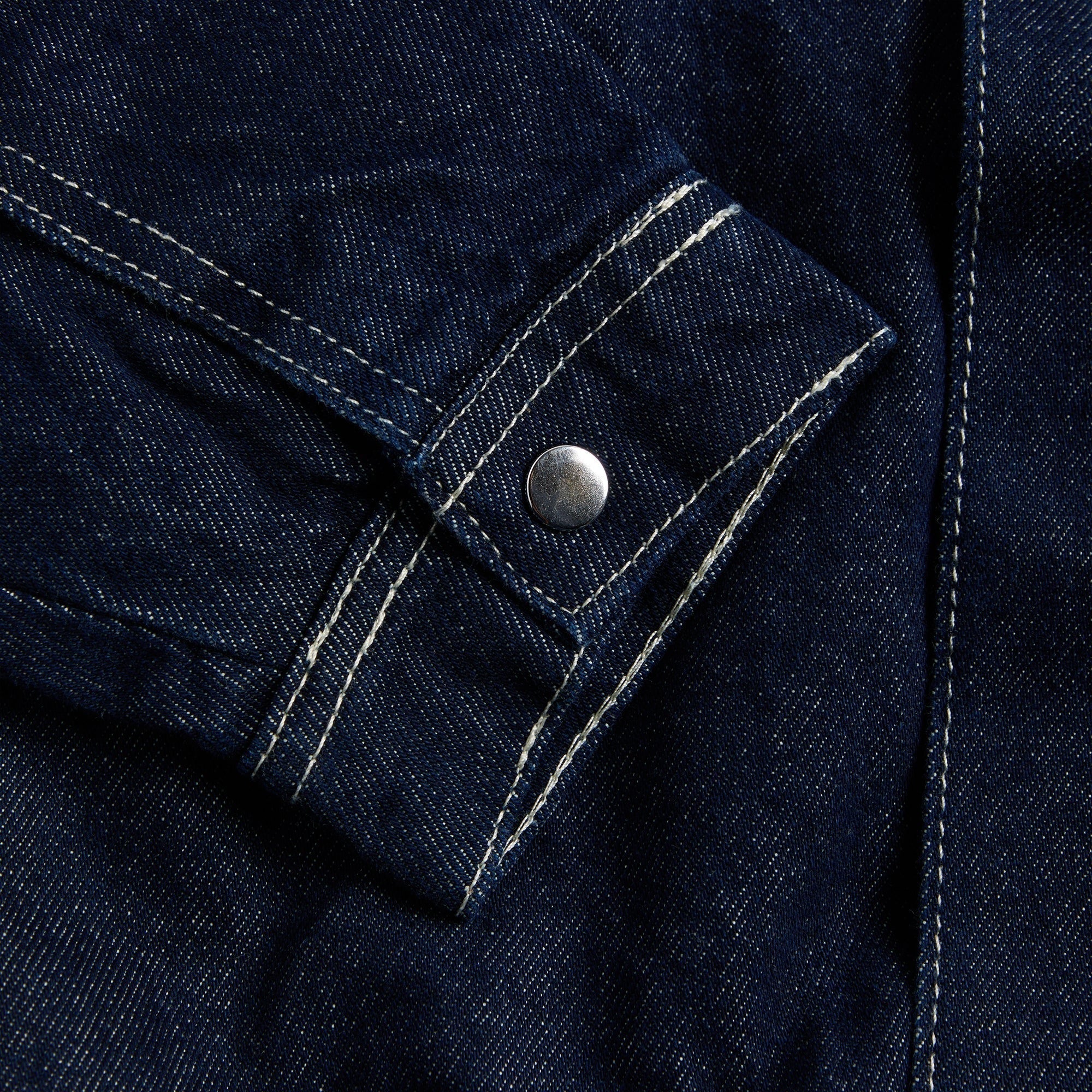 Peachy Den Joan Bomber Jacket - Indigo Rinse