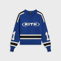 Kith Kids Varsity Nelson Knit Crewneck - Cyanotype - PH