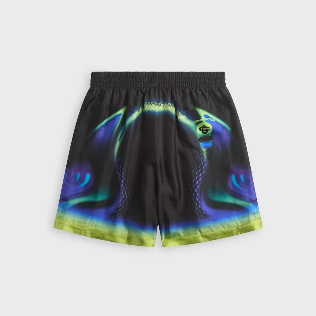 Casablanca Sporchid Silk Short - Black