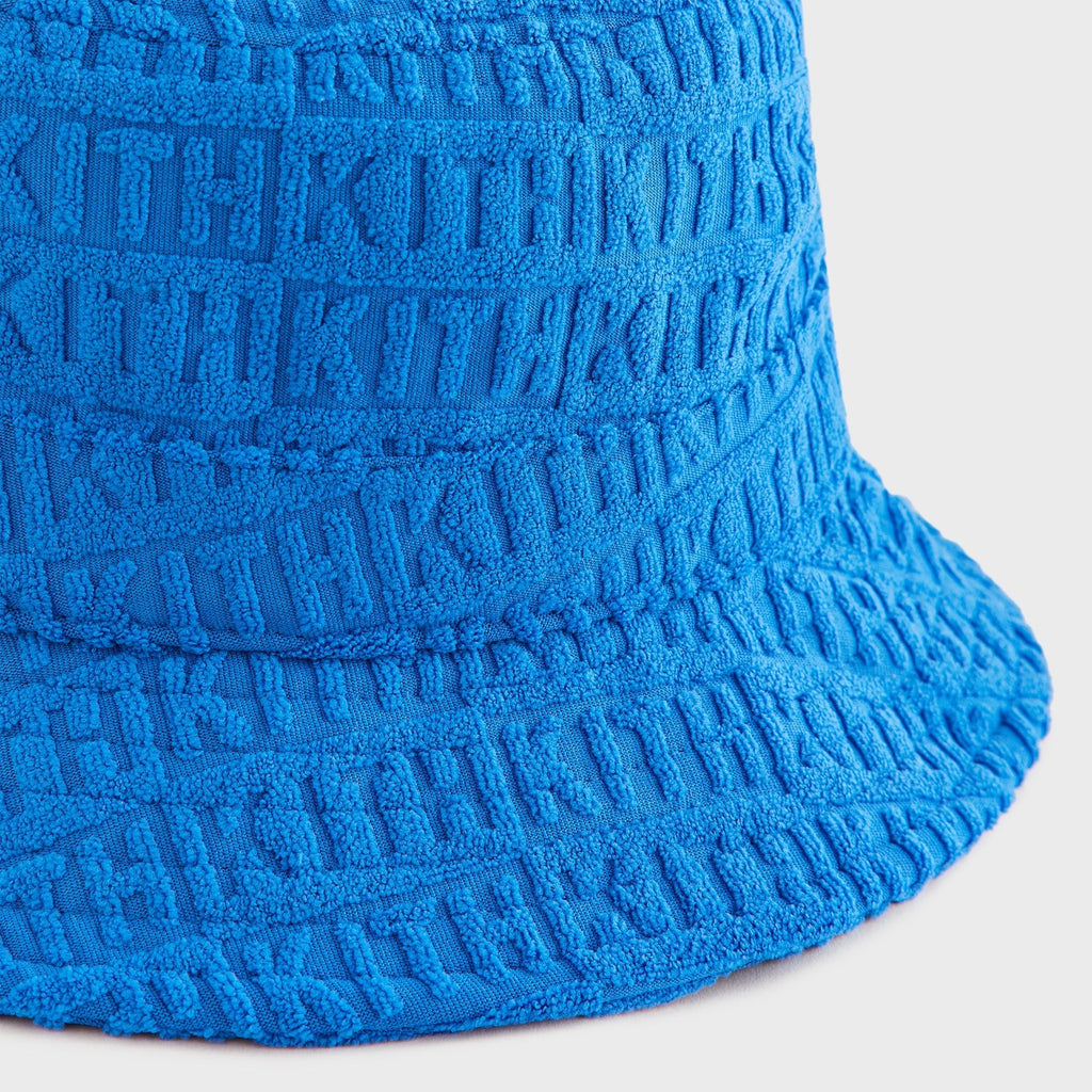 Kith Kids Monogram Towel Terry Bucket Hat - Greek