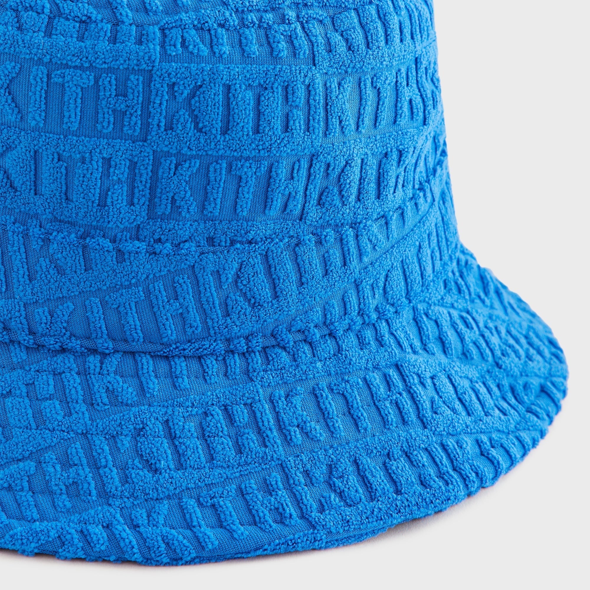 Kith Kids Monogram Towel Terry Bucket Hat - Greek