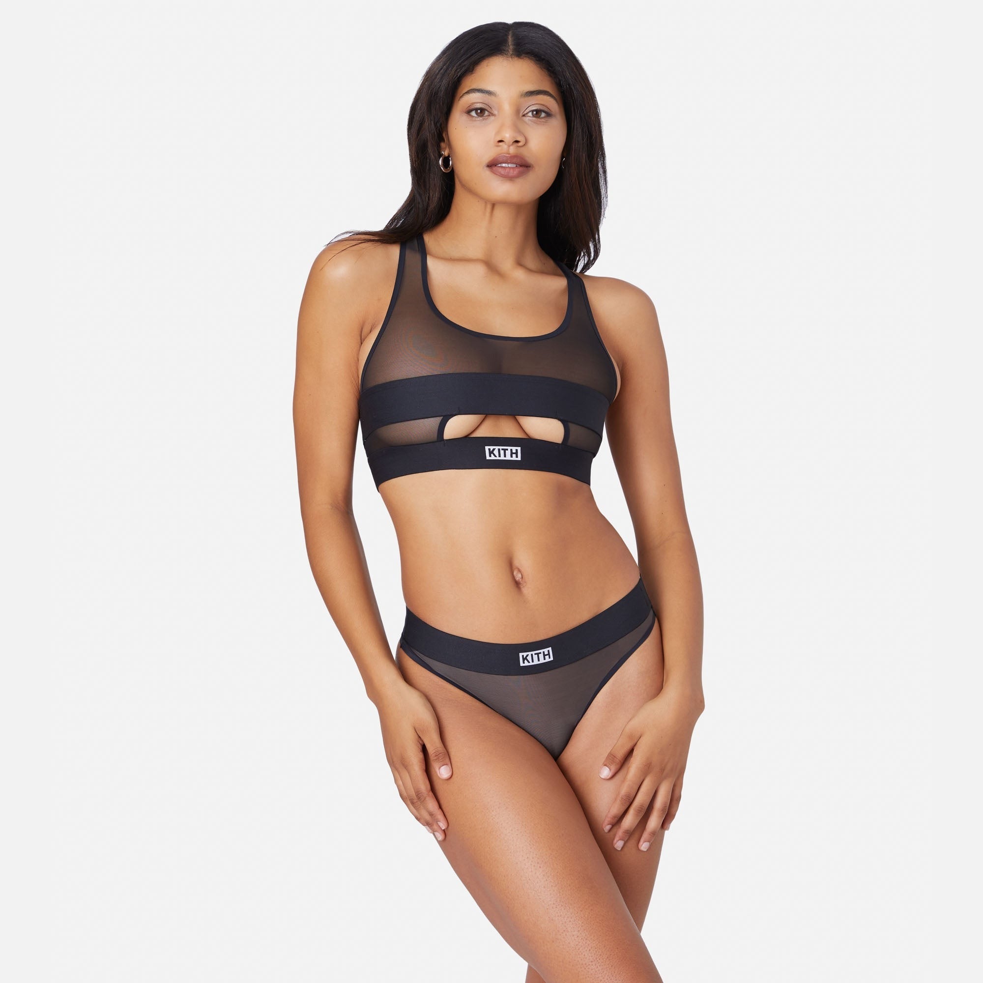 Kith Women for Calvin Klein Banded Bra - Black