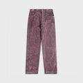 Dries Van Noten Flocked Rinse Wash Pant - Lilac