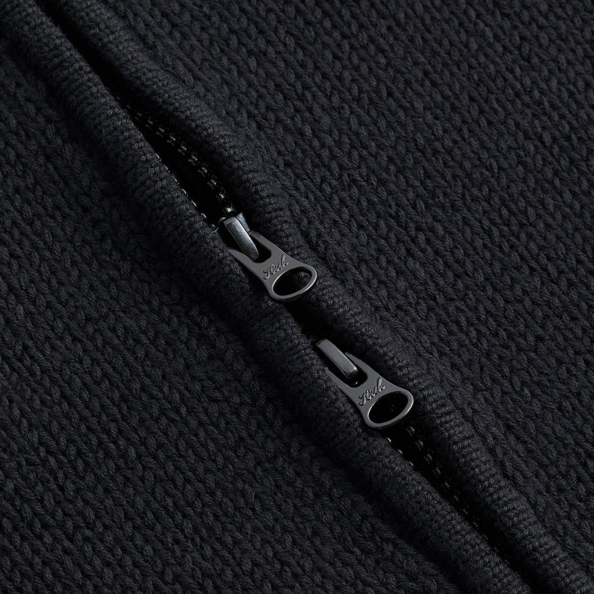 Kith for Needles Wyona Full Zip Sweater - Black