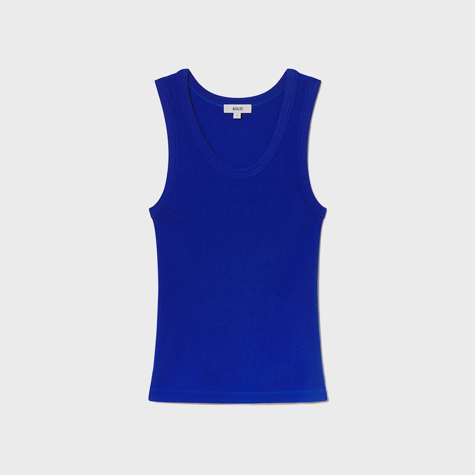 Agolde Poppy Tank Top - Cobalt