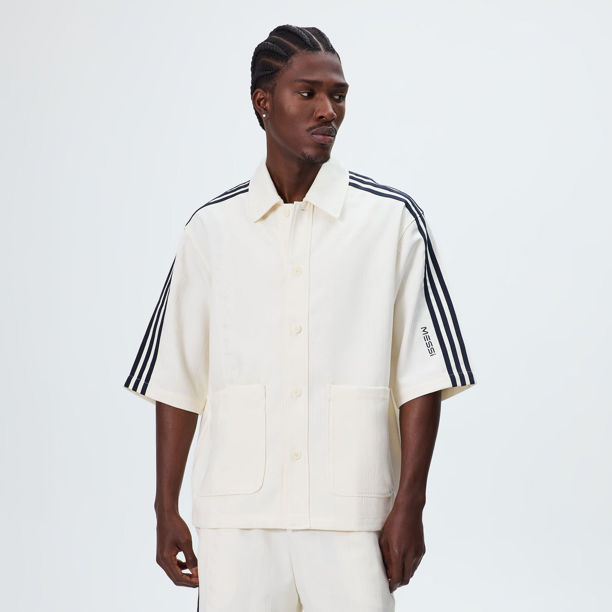 Kith & Messi for adidas Football Shirt - Chalk White