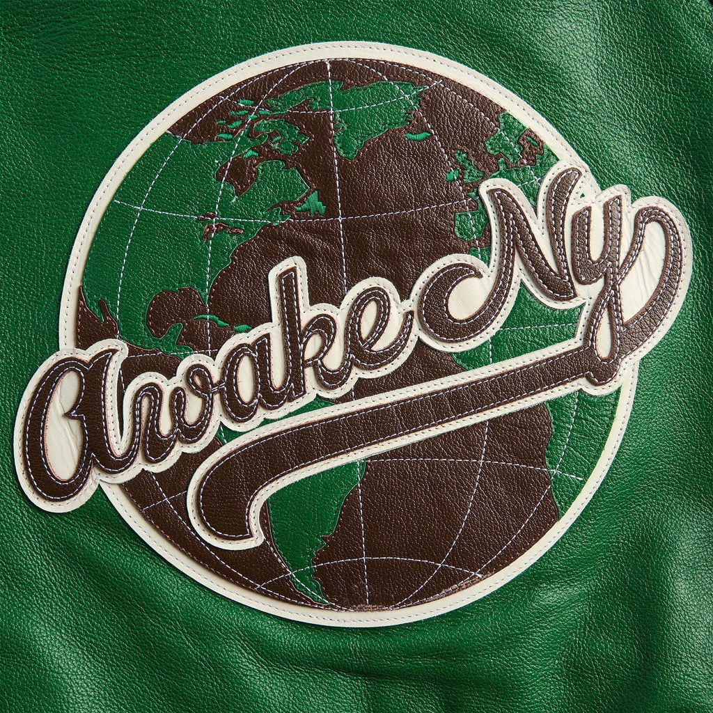 Awake NY Vanson Stadium Team Jacket - Brown