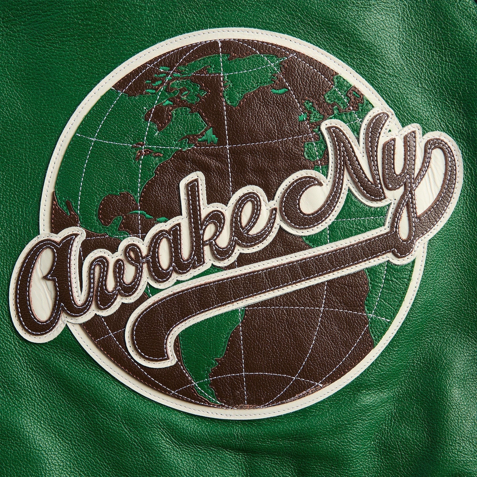 Awake NY Vanson Stadium Team Jacket - Brown