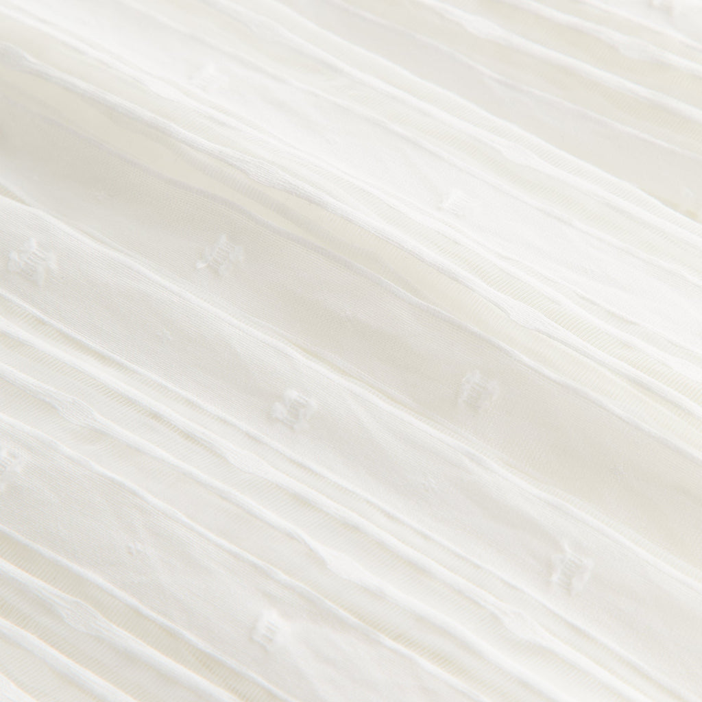 Kith Women Sashi Sheer Pleated Short - White
