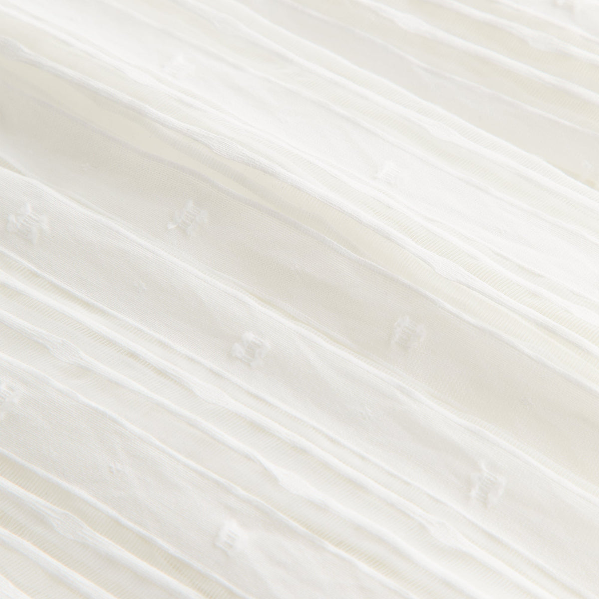 Kith Women Sashi Sheer Pleated Short - White