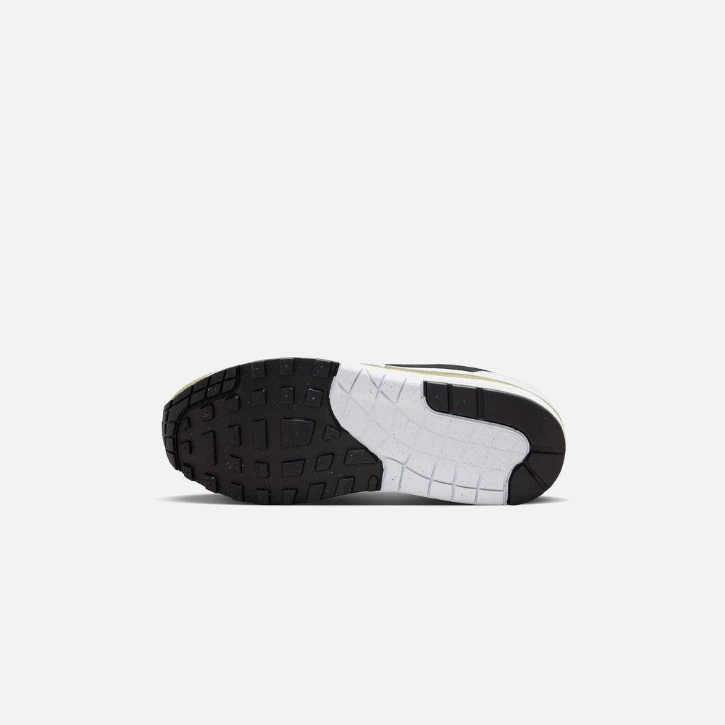 Nike Air Max 1 - White / Black / Pure Platinum / Medium Olive