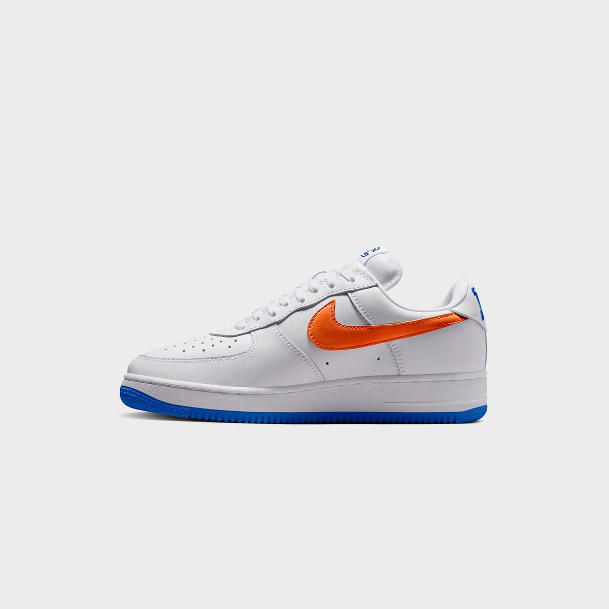 MADE-TO-ORDER | Nike Air Force 1 '01 "NYC" - White / Brilliant Orange / Rush Blue PH